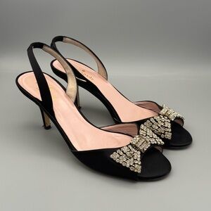 Kate Spade Back Satin Miva Sandal, Size 8